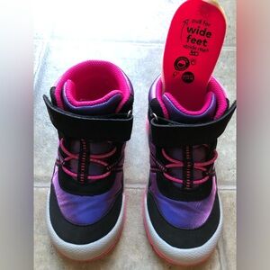 Stride Rite Girls Pink & Purple Boots